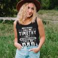 Womens Timothy - Name Funny Fathers Day Personalized Men Dad Women Tank Top Basic Casual Daily Weekend Graphic Gifts for Her