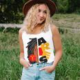 Womens Aries Girl Afro Locs Girl Zodiac Signs Birthday Women Tank Top Gifts for Her