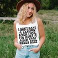 I Dont Have A Resting BTch-Face Sarcastic Mom Women Tank Top Gifts for Her