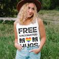 Gay Pride Lesbian Free Vaccinated Mom Hugs Lgbt Women Tank Top Gifts for Her
