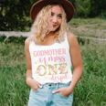 Godmother Of Little Miss Onederful 1St Birthday Family Party Women Tank Top Basic Casual Daily Weekend Graphic Gifts for Her