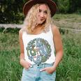 Groovy Earth Day Be Kind To Our Planet Earth Day 2023 Women Tank Top Gifts for Her