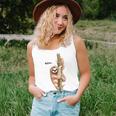 Sloth Hello Watercolor Women Tank Top Basic Casual Daily Weekend Graphic Gifts for Her
