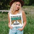 Two Things We Dont Chase Cowboys And Whiskey Leopard Retro Women Tank Top Gifts for Her