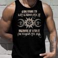 Witch - Im Going To Let Karma Fix It Because If I Fix It Men Tank Top Daily Basic Casual Graphic