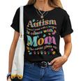 Autism Mom Life Autism Awareness Month Mama Autistic Vintage Women T-shirt