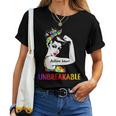 Autism Mom Unbreakable Autism Awareness Women T-shirt