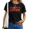 Chief Lover 87 Kansas City Football Christmas Pajamas Travis Women T-shirt