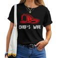 Chiefs Wife Firefighter Gift - Spouse Fire Company Women T-shirt