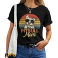 Dog Pitbull Mom Pittie Mom Women T-shirt