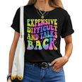Expensive Difficult And Talks Back Mothers Day Mom Life Women Crewneck Short T-shirt