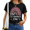 Funny Best Grammy Ever Rainbow Cute Mothers Day For Women Women T-shirt