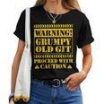 Grumpy Old GitFor Men Sarcastic Fathers Day Women T-shirt