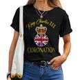 King Charles Coronation 2023 Distressed God Save King Women T-shirt