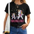 Mamacorn Unicorn Costume Mom For Women Women T-shirt