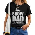 Mens Horse Show Dad Funny Horse Fathers Day Gift Women T-shirt