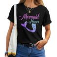 Mermaid Of Honor Maid Bridesmaid Tshirt Women T-shirt