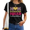 Mom Daughter Squad Leopard Mommy Mama Women T-shirt