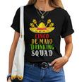 Tequila Squad Drinking Cinco De Mayo Women T-shirt