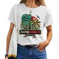 Matching Family Mamasaurus Trex Mom Women T-shirt
