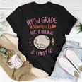 My 2Nd Grade Students Are Calling And I Must Go Teacher Team Women T-shirt Unique Gifts