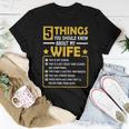 5 Things You Should Know About My Wife Mommy Women T-shirt Unique Gifts