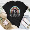 Get Attached Foster Care Biological Mom Adoptive Women T-shirt Funny Gifts