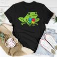 Autism Frog Puzzle Cute Awareness Animal Asd Men Women Kids Women T-shirt Funny Gifts