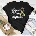 Autism Mom Squad Autism AwarenessPuzzle Ribbon Women T-shirt Unique Gifts