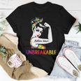 Autism Mom Unbreakable Autism Awareness Women T-shirt Unique Gifts