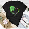 Autism St Patricks Day Clover Autism Mom Boy Women T-shirt Unique Gifts