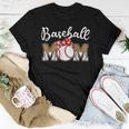 Baseball Mom Leopard Softball Mom 2023 Women T-shirt Unique Gifts