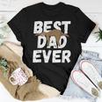 Best Dad Ever Sleeping Sloth Lazy Father Fathers Day Women T-shirt Unique Gifts