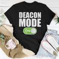 Deacon Mode - Religious Christian Minister Catholic Church Women T-shirt Unique Gifts