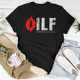 Dilf Fathers Day From Wife Women T-shirt Unique Gifts