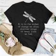 Dragonfly For Women Spiritual Faith Dragonflies Lovers Women T-shirt Unique Gifts