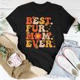 Funny Best Fur Mom Ever Vintage Retro Dog And Cat Owner Love Women T-shirt Funny Gifts