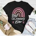 Funny Best Grammy Ever Rainbow Cute Mothers Day For Women Women T-shirt Funny Gifts