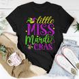 Little Miss Mardi Gras Funny Mardi Gras 2023 Women T-shirt Funny Gifts