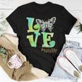Love Nana Life Butterfly Art Mothers Day Gift For Mom Women Women T-shirt Funny Gifts