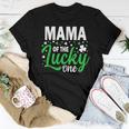 Mama Of The Lucky One Birthday Family St Patricks Day Women T-shirt Unique Gifts