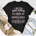 Mom Matching Daughter Mother Of 2 Boys Women T-shirt Unique Gifts