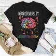 Neurodiversity Brain Autism Awareness Asd Adhd Men Women Kid Women T-shirt Unique Gifts