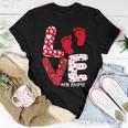Ob Nurse Valentines Day Delivery Labor Nursing Lovers Women T-shirt Funny Gifts