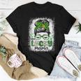 Womens One Lucky Mama St Patricks Day Mom Mother Shamrock V2 Women T-shirt Unique Gifts