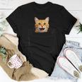 Pocket Cat Grumpy Face Lover Dad Mom Kidding Women T-shirt Unique Gifts