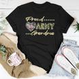 Proud Army Grandma Us Flag Dog Tag Military Grandmother Gift Women T-shirt Funny Gifts