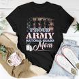 Proud Army National Guard Mom Veteran Women T-shirt Unique Gifts