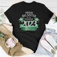 Proud Big Sister I 2023 Graduate Black Green Outfit Women T-shirt Unique Gifts