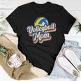Womens Retro Volleyball Mom Vintage Softball Mom Women T-shirt Unique Gifts